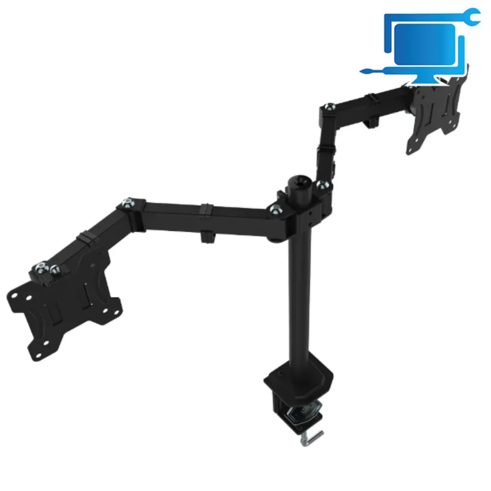 Soporte Móvil 02 Monitores 17 - 32"