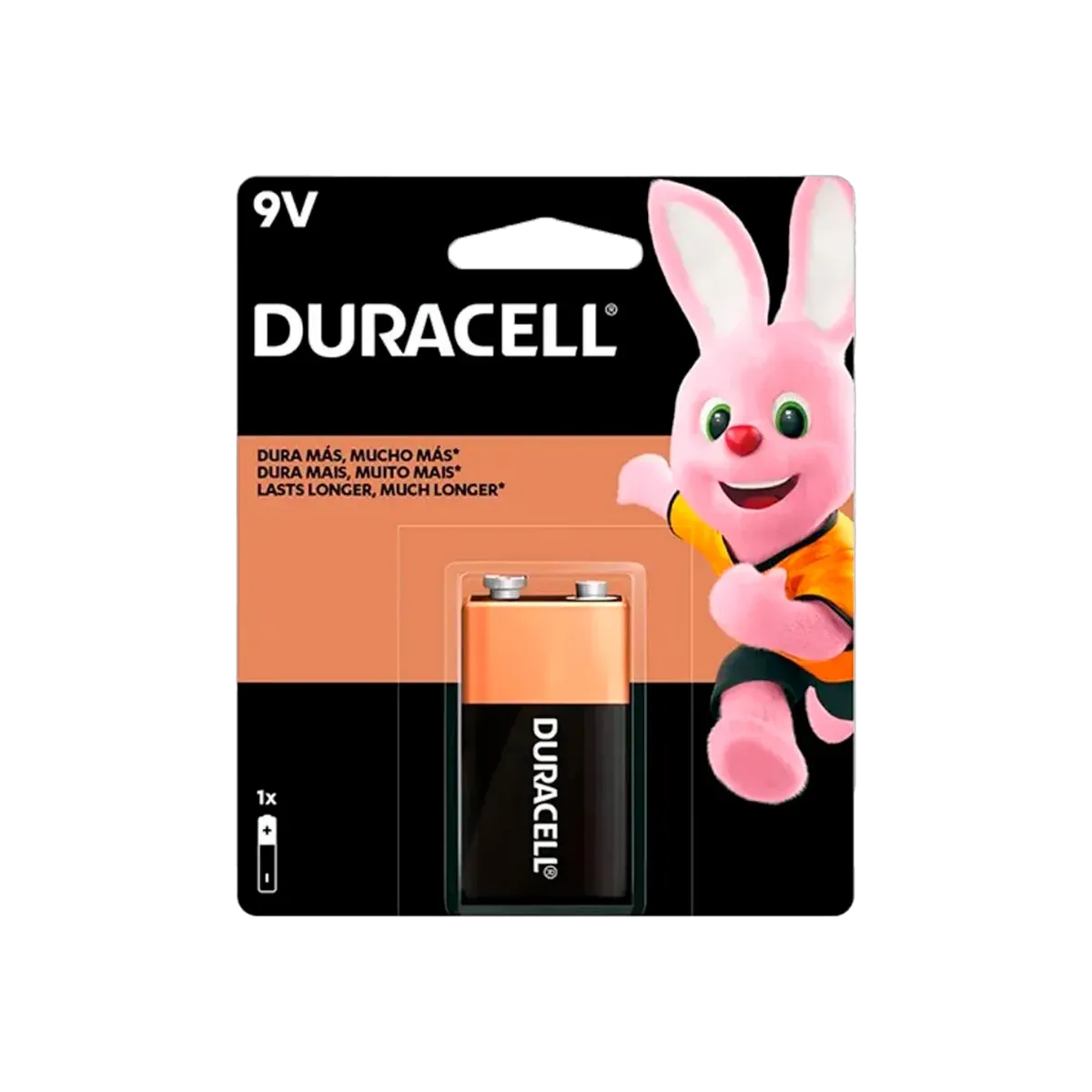 Batería Alcalina Duracell 9V