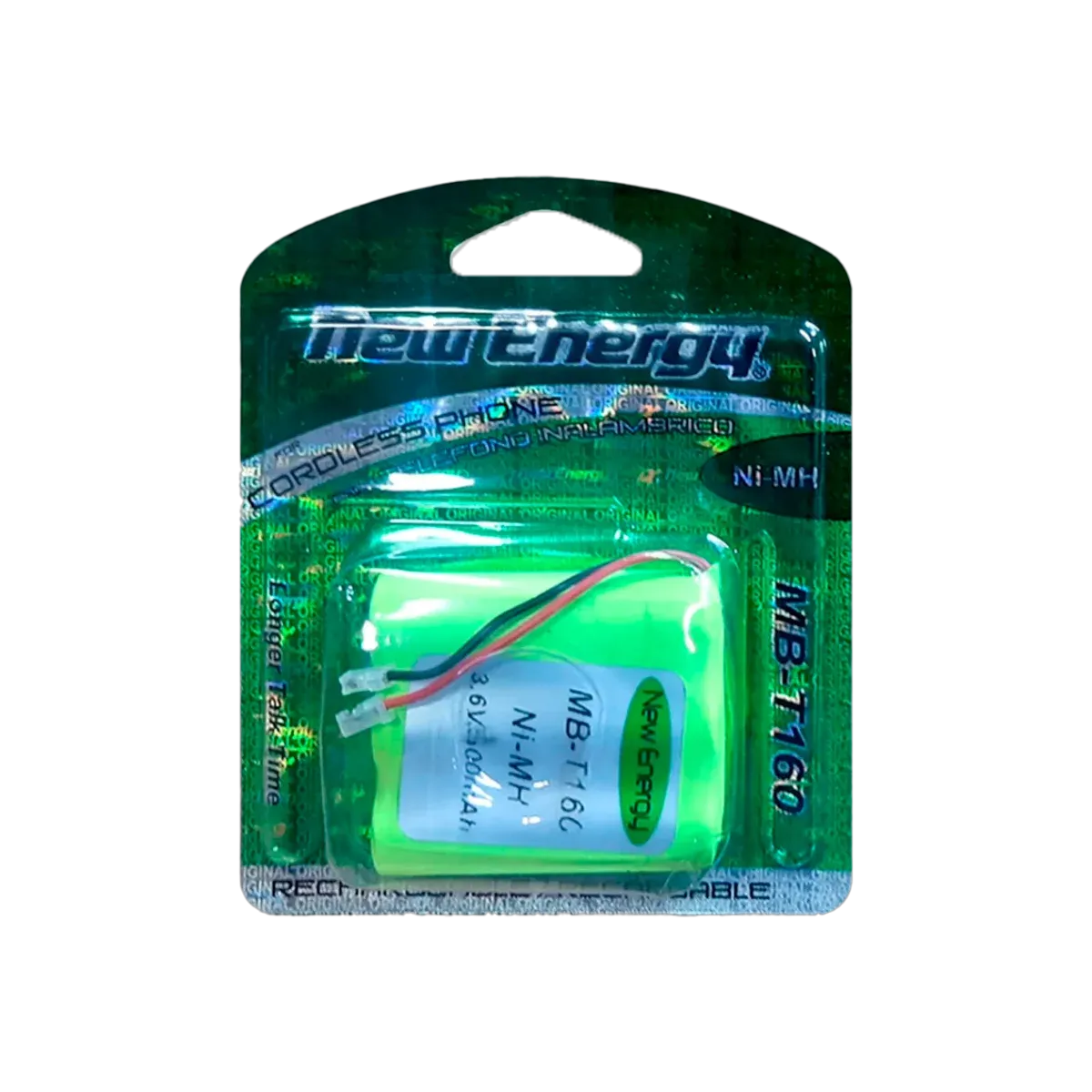 Batería Recargable p/TEL. New Energy 3.6V