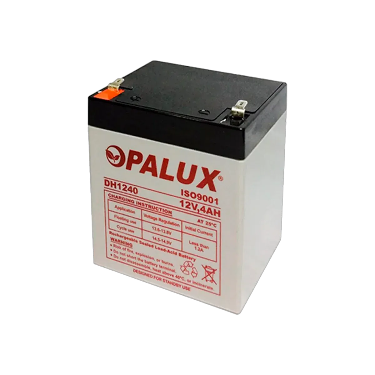 Batería Recargable Seca Opalux 12V,4AH