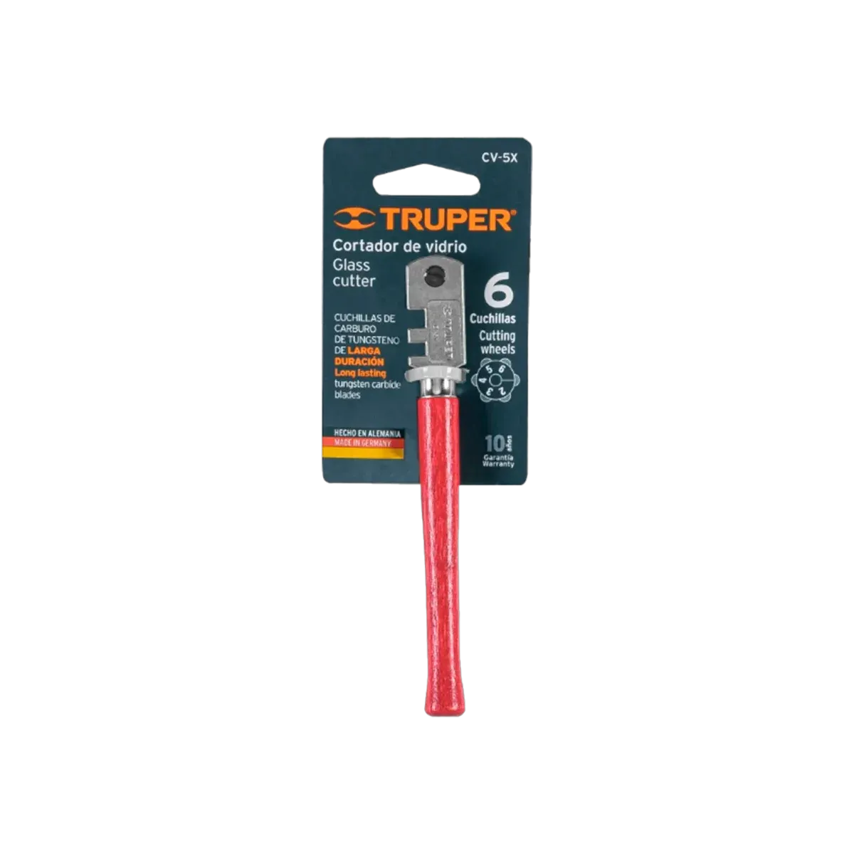 Cortador de Vidrio Truper 6 Cuchillas - vista 2