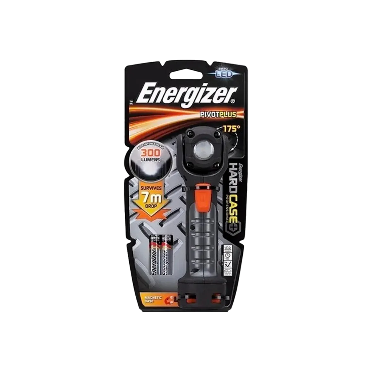 Linterna Energizer Pivot Plus 175° 2AA
