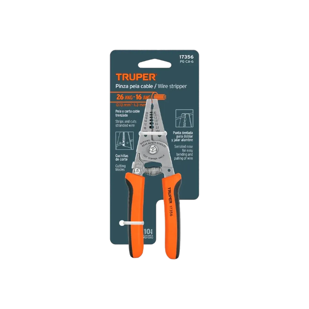 Pela Cable Truper 6 - vista 2