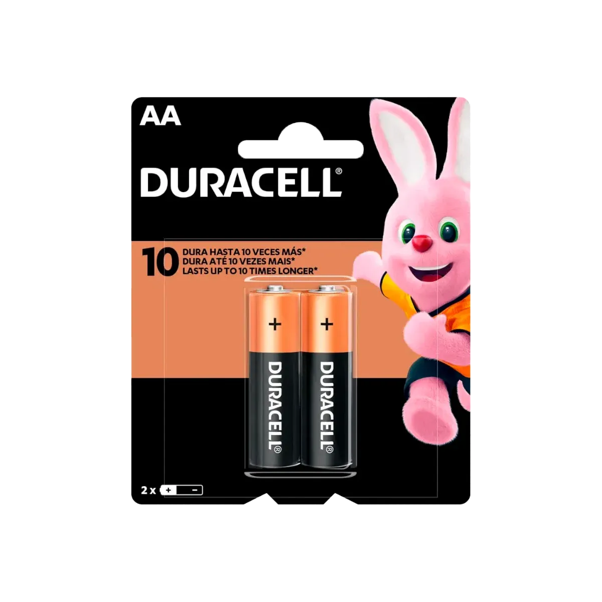 Pila Alcalina Duracell AA/2 LR06 1.5V