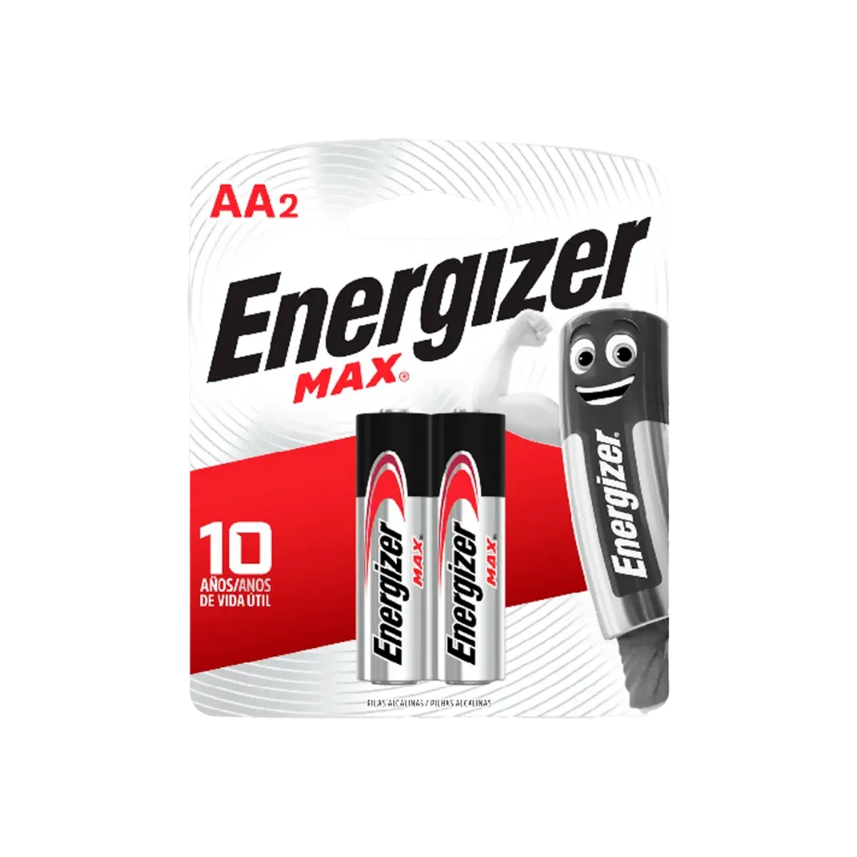 Pila Alcalina Energizer AA/2 LR06 1.5V