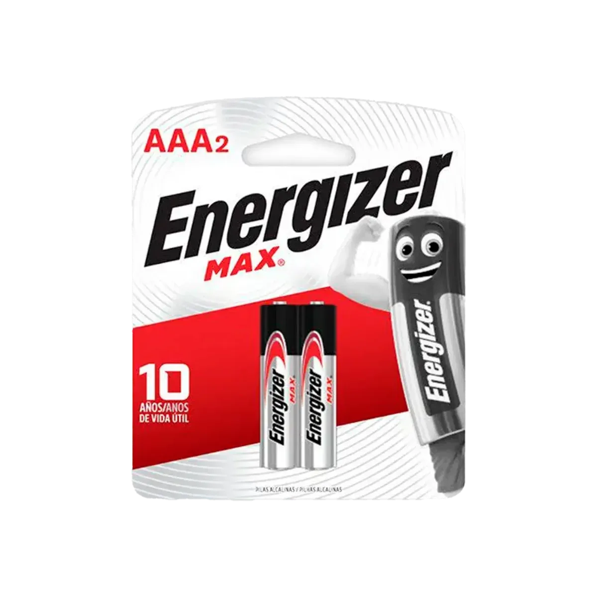 Pila Alcalina Energizer AAA/2 LR03 1.5V