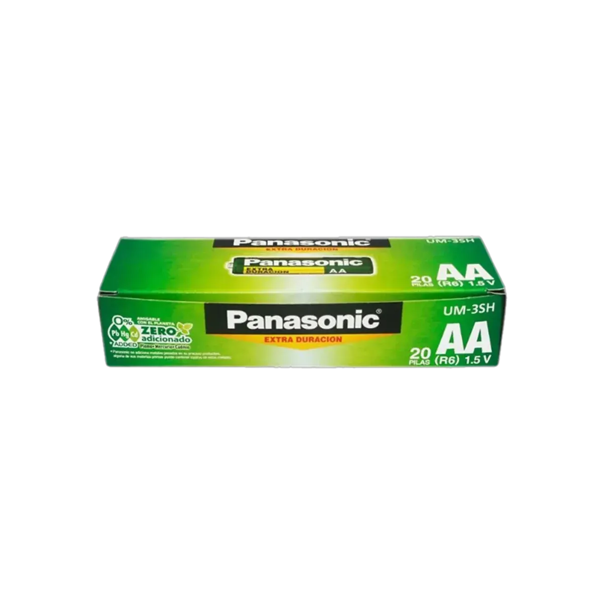 Pila de Carbón Panasonic AA/2 LR06 1.5V - vista 2