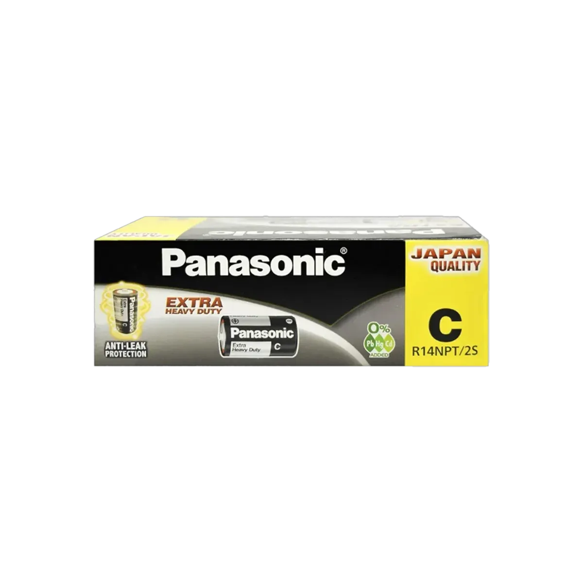Pila de Carbón Panasonic C/2 LR14 1.5V - vista 2