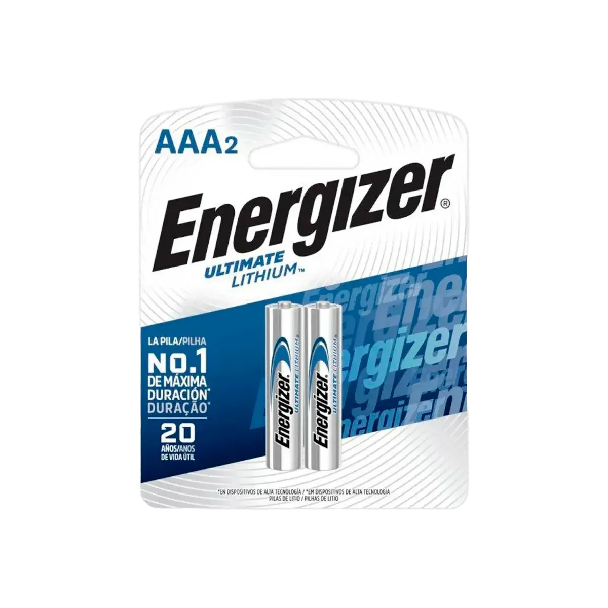 Pila Lithium Energizer AAA/2 LR03 1.5V