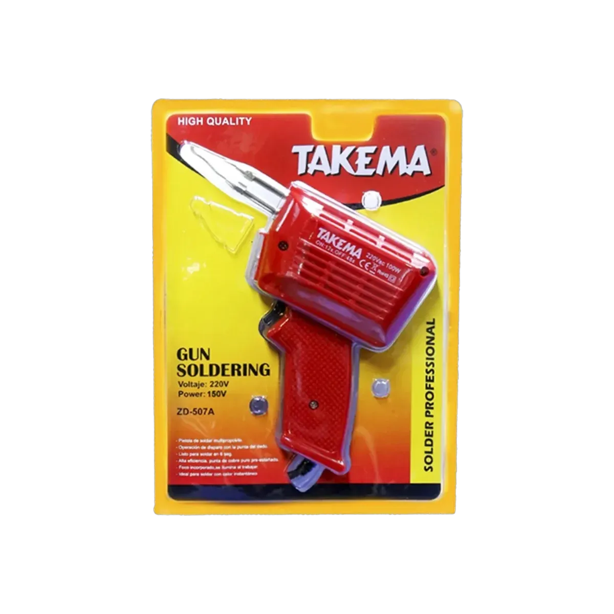 Pistola para Soldar Takema 150W 220V - vista 2