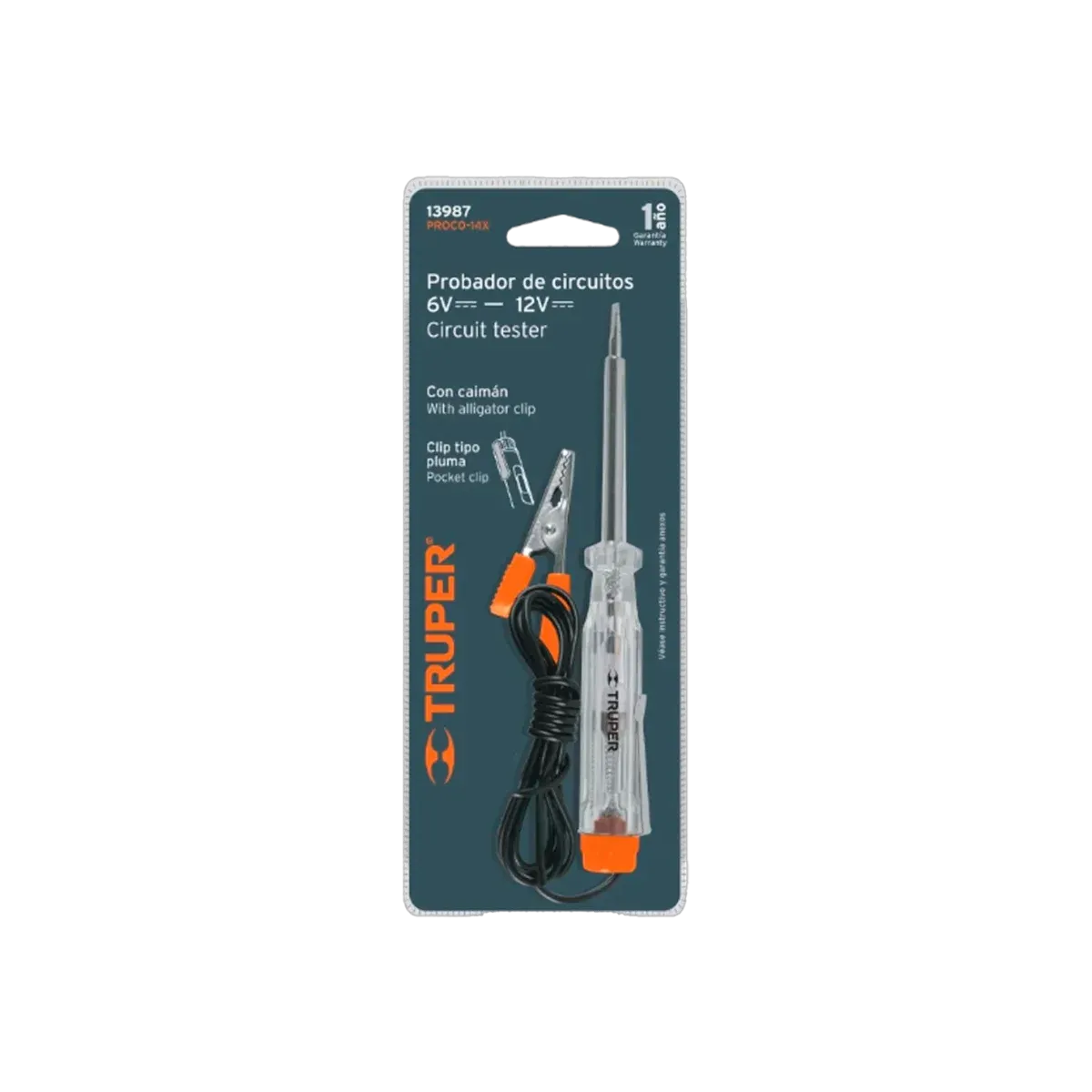 Probador de Circuitos Truper 6V-12V - vista 2