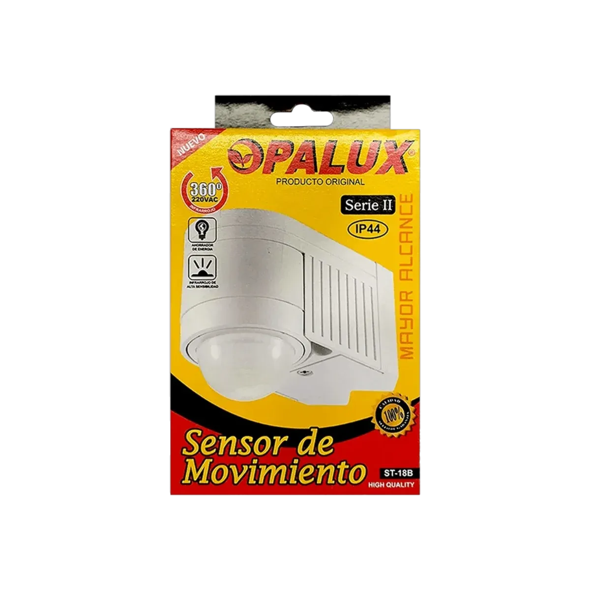 Sensor de Movimiento Opalux 360° Serie II