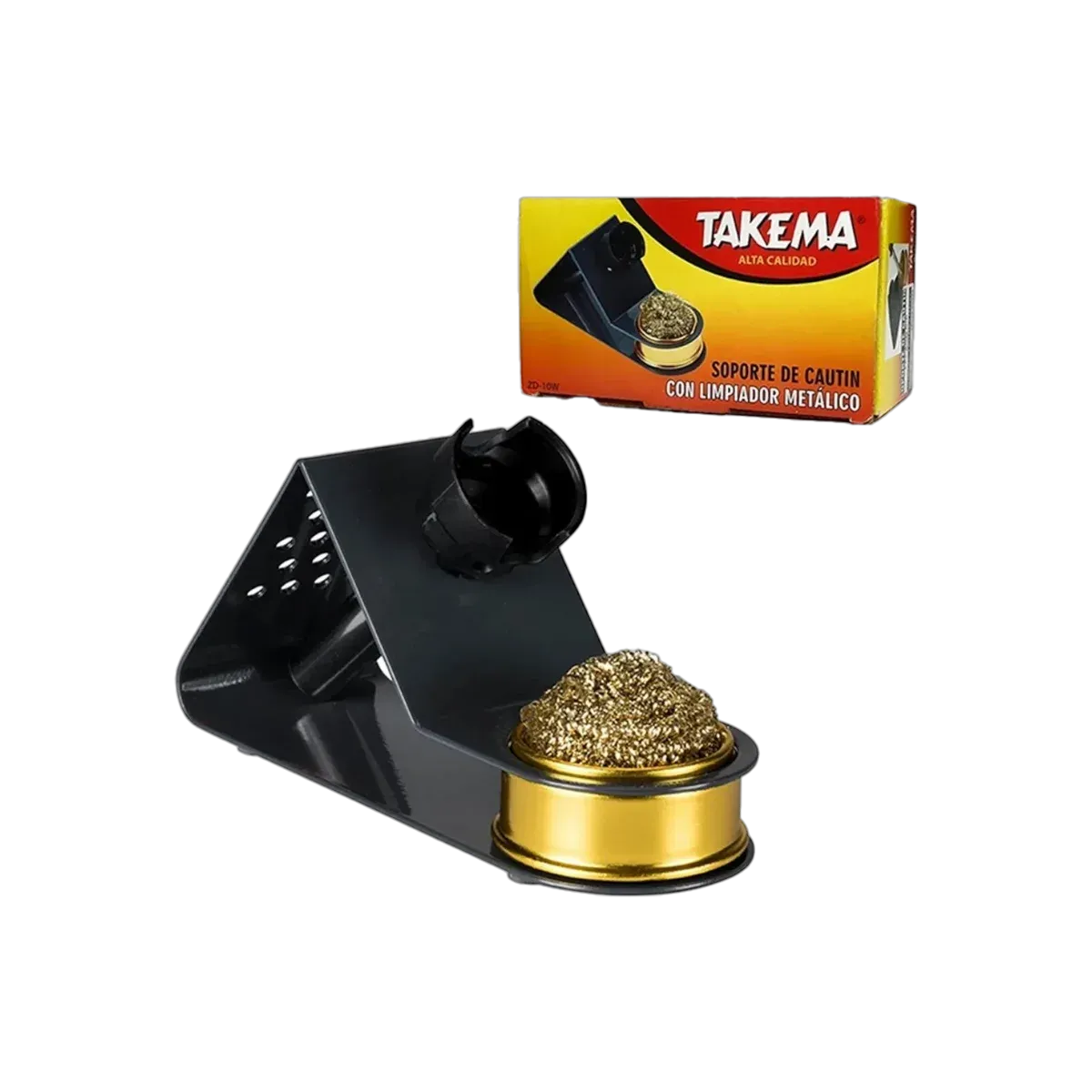 Soporte de Cautin Takema con Limpiador Metálico