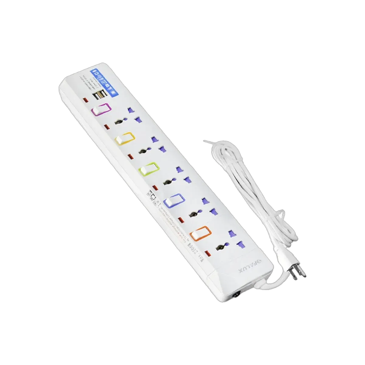 Supresor de Pico Opalux 5 Salidas 2500W - vista 2