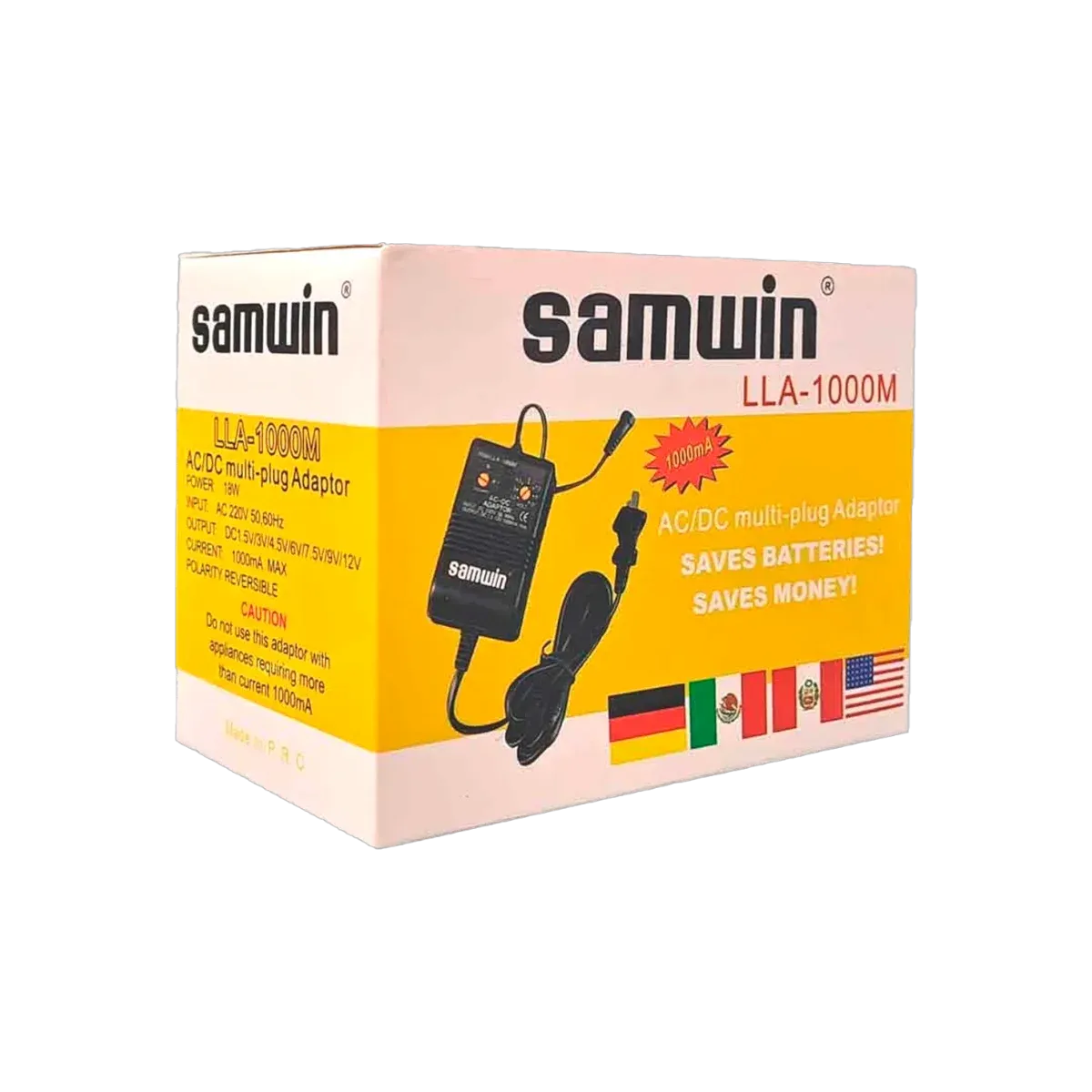 Transformador Samwin 1000mA - vista 2