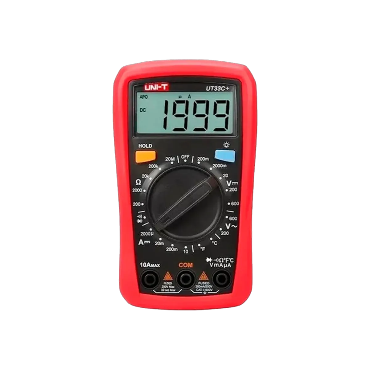 UT33C+(Multimetro Digital UNI-T 600V-10A)