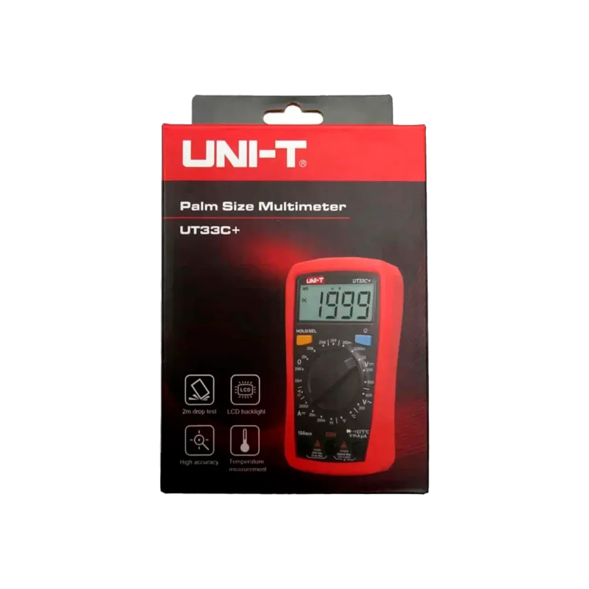 UT33C+(Multimetro Digital UNI-T 600V-10A) - vista 3