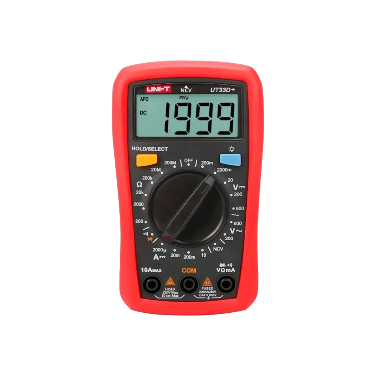 UT33D+(Multimetro Digital UNI-T 600 V)