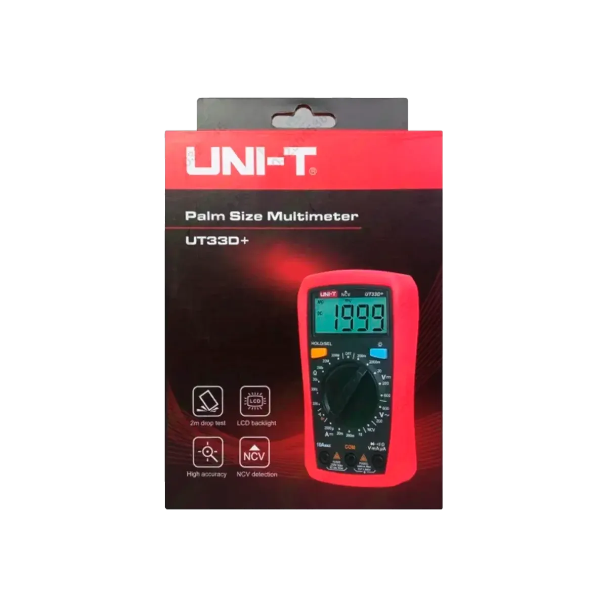 UT33D+(Multimetro Digital UNI-T 600 V) - vista 3