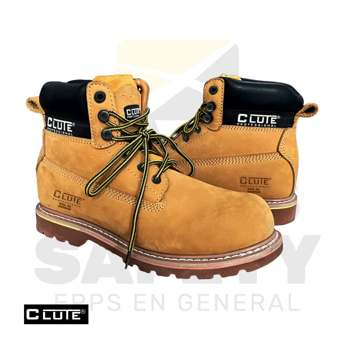 BOTIN DIELÉCTRICO MOSTAZA TITAN CLUTE