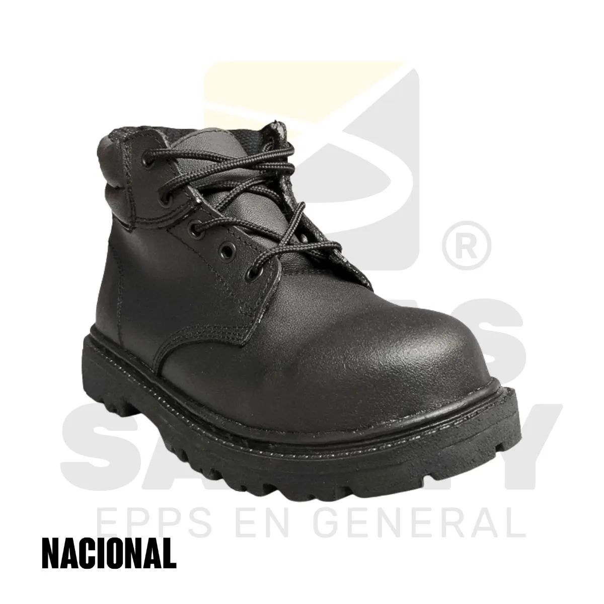 BOTIN PUNTA DE ACERO CON PLANTA CAUCHO NACIONAL