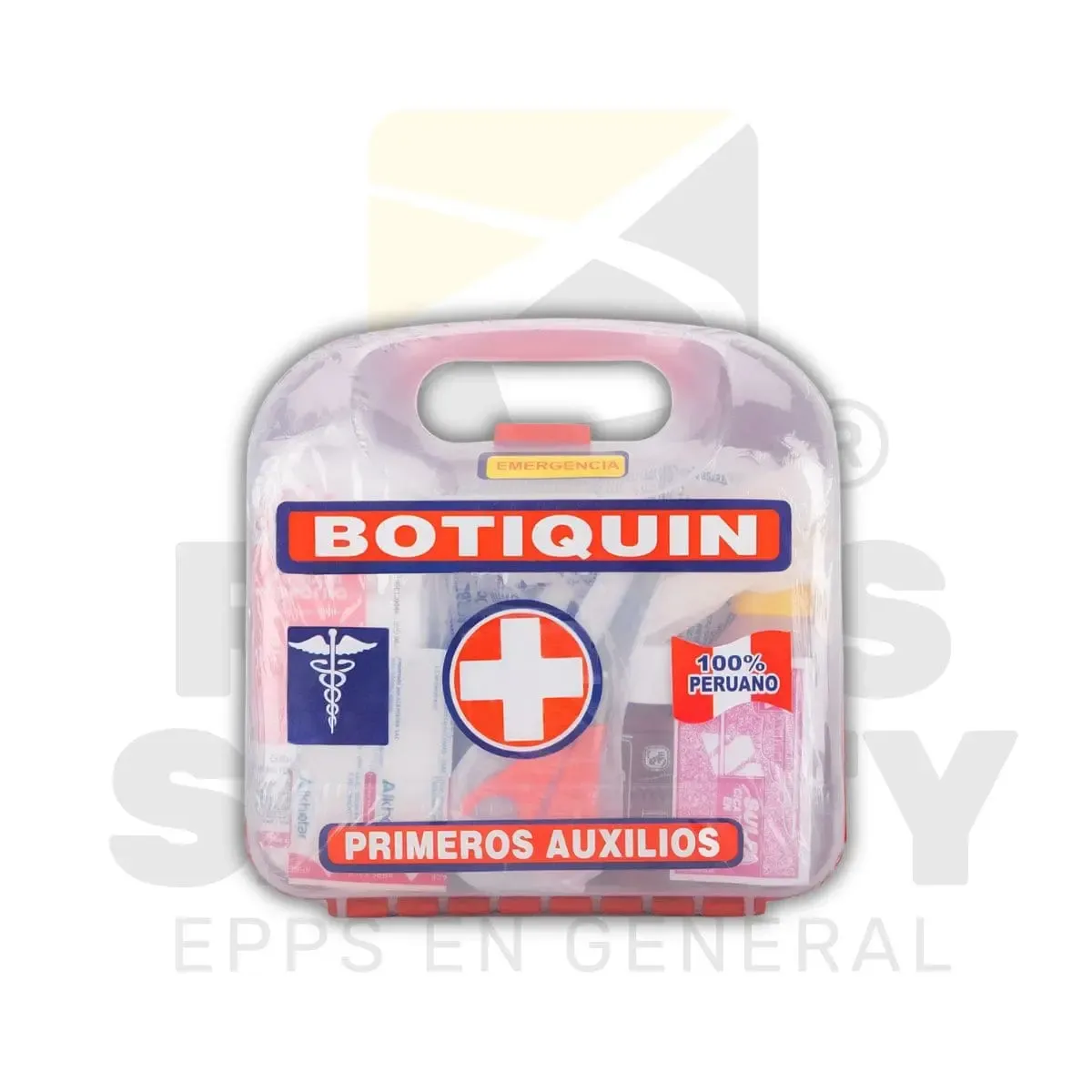 BOTIQUIN LONCHERA PEQUEÑO CON IMPLEMENTOS
