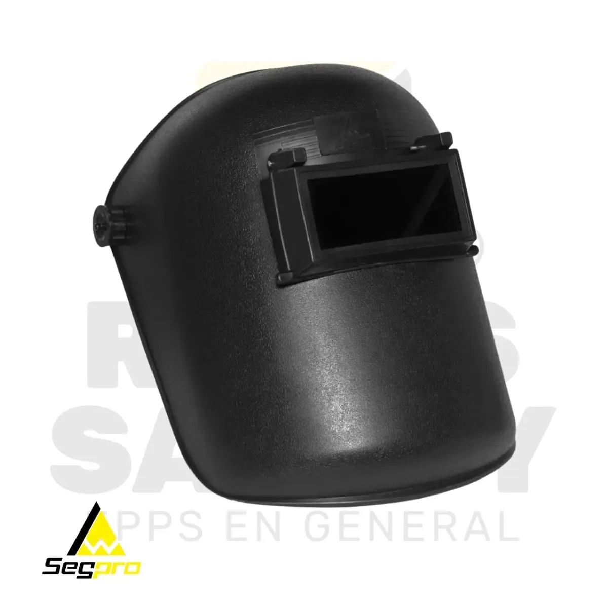 CARETA PARA SOLDAR CON LUNA DE VIDRIO NEGRA #12 SEGPRO