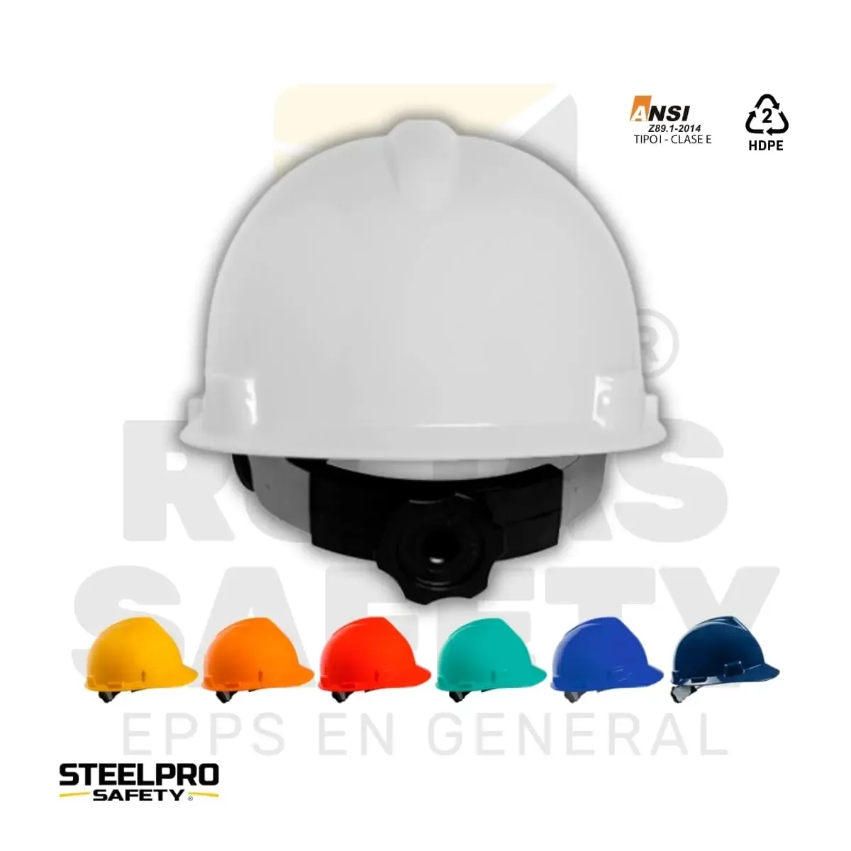 CASCO DE SEGURIDAD FORTE STEELPRO - vista 3