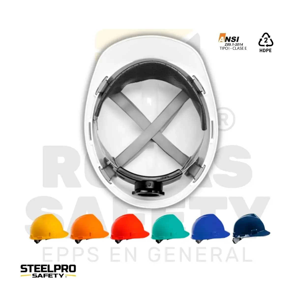 CASCO DE SEGURIDAD FORTE STEELPRO - vista 2