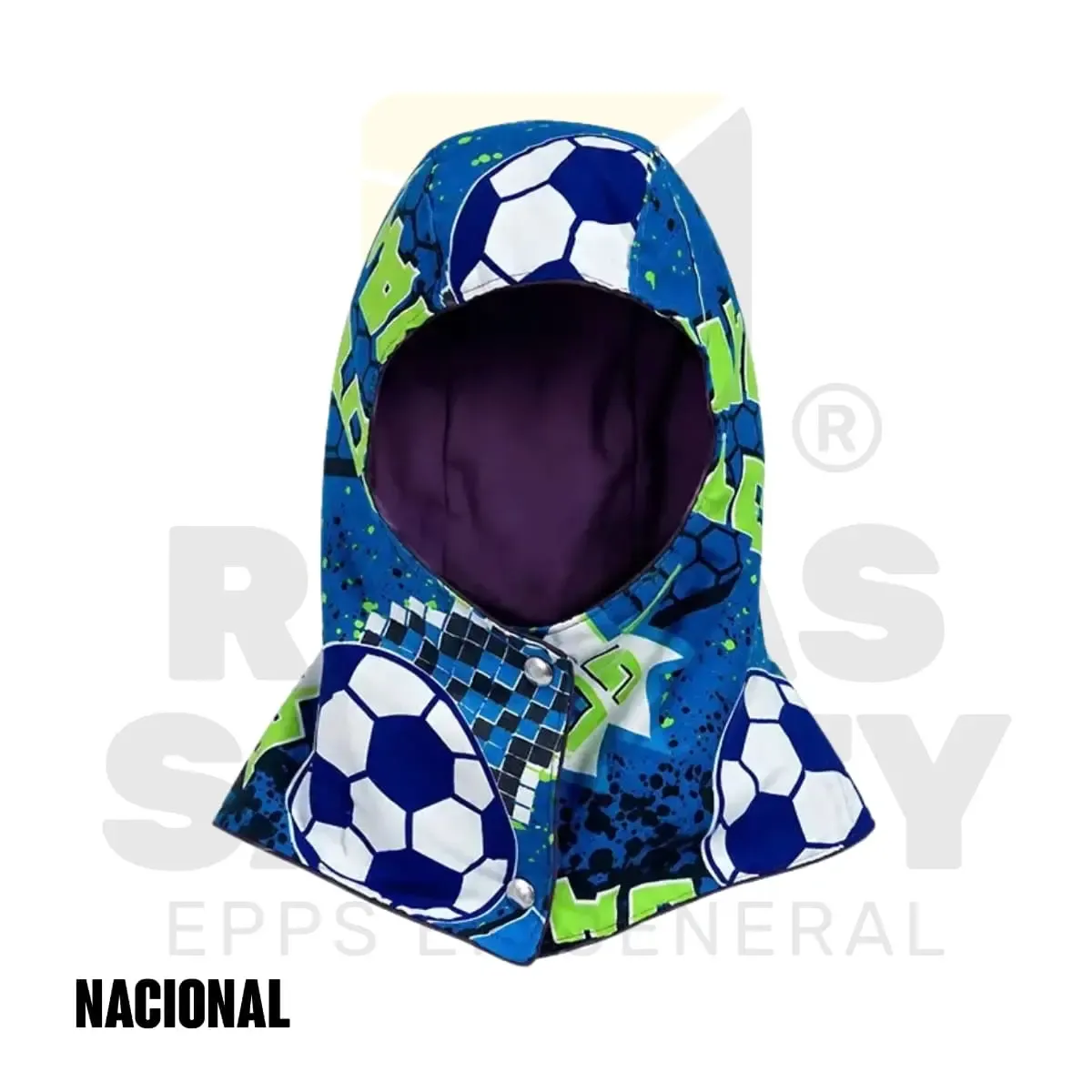 CHAVITO SOLDADOR TELA TASLAN CON DISEÑOS NACIONAL - vista 3
