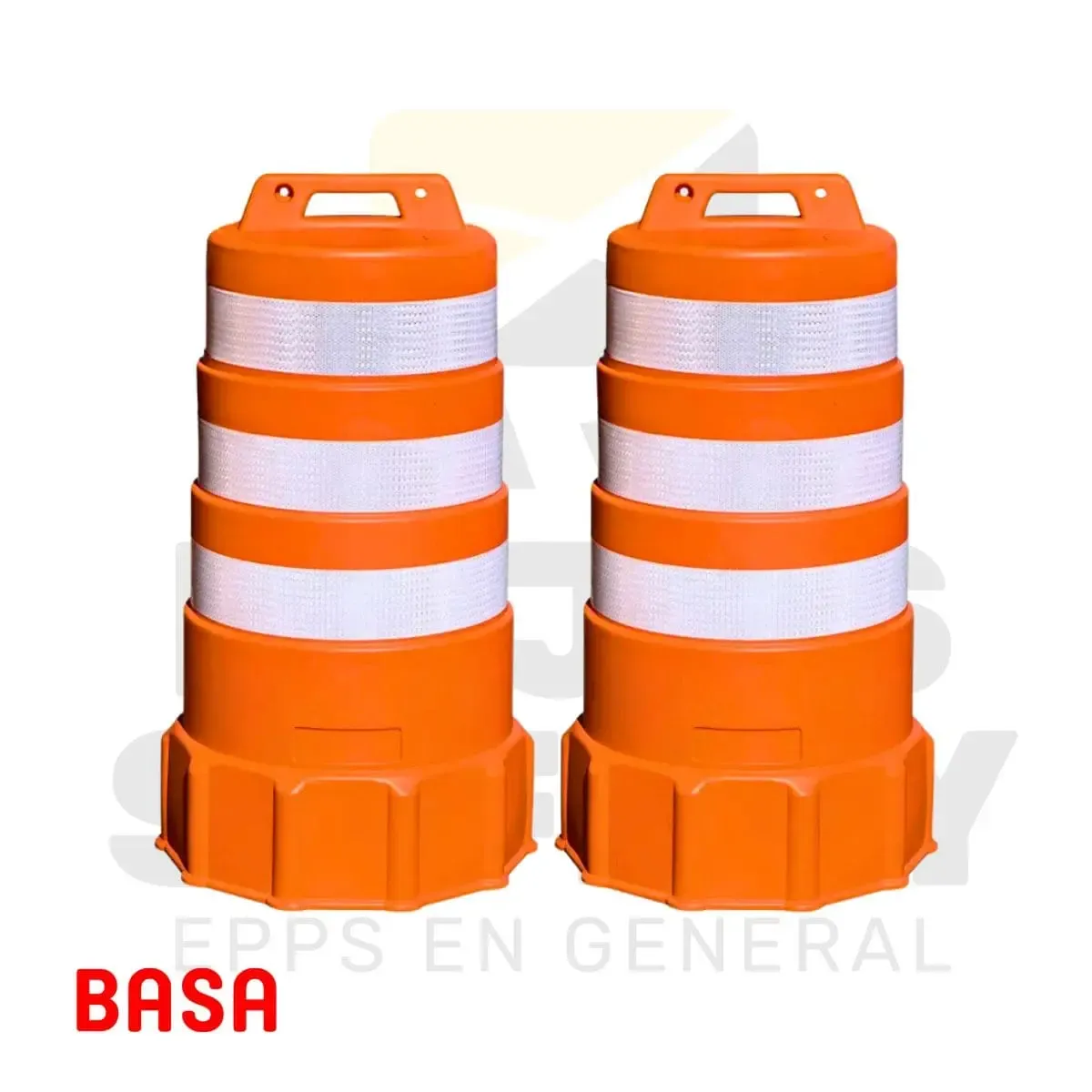 CILINDRO VIAL CON CINTA REFLECTIVA BASA