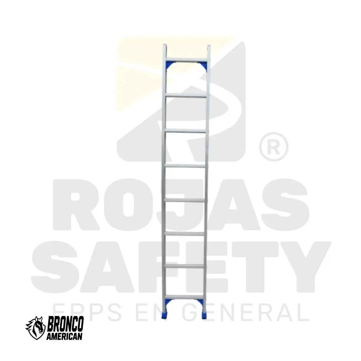 ESCALERA ALUMINIO ARRIMO USO INDUSTRIAL BRONCO AMERICAN - vista 2