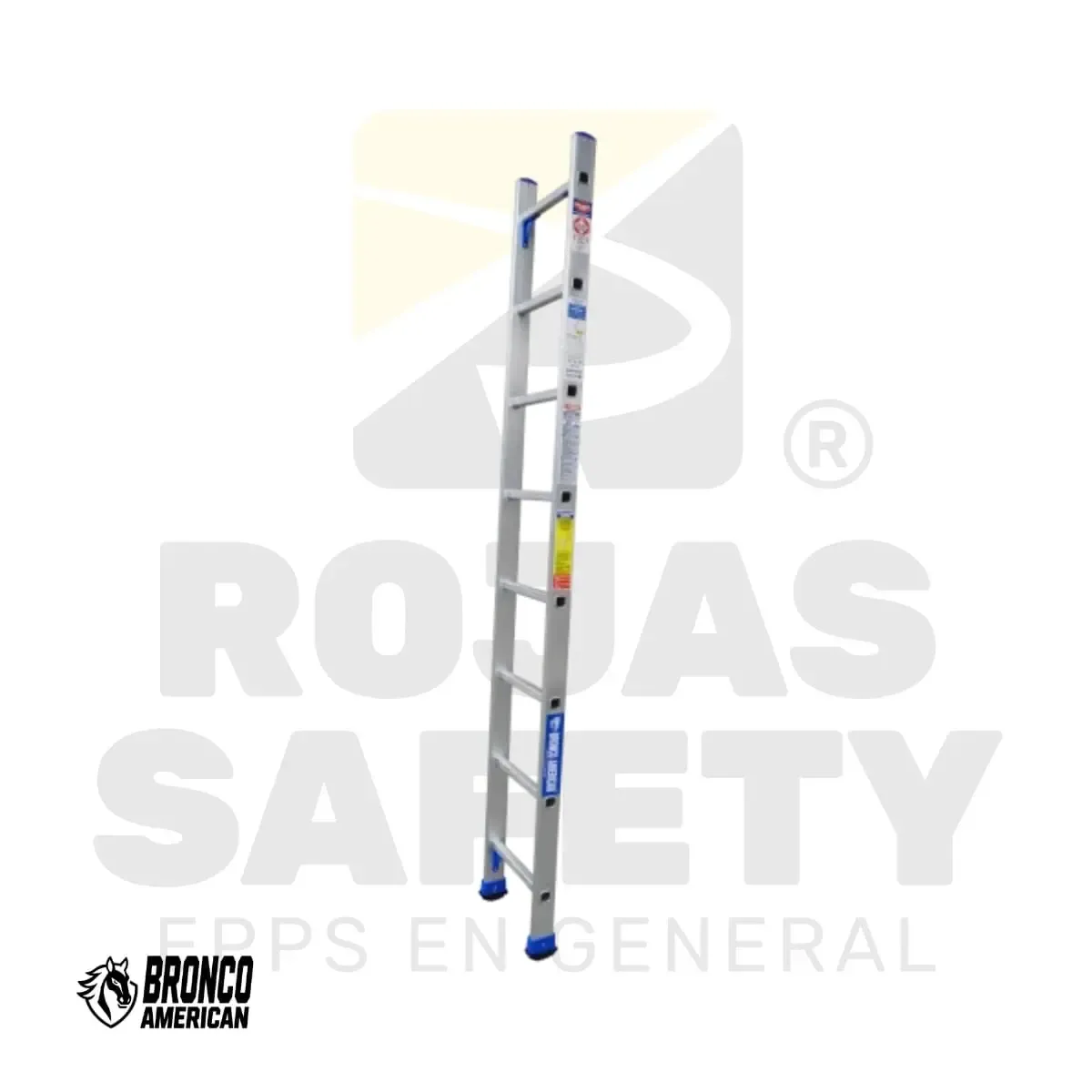 ESCALERA ALUMINIO ARRIMO USO INDUSTRIAL BRONCO AMERICAN