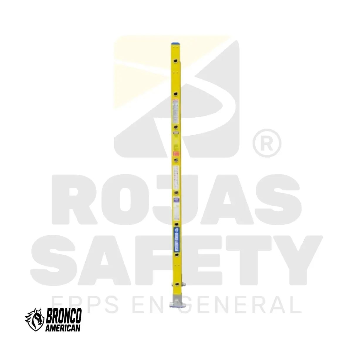 ESCALERA ARRIMO FIBRA DE VIDRIO BRONCO AMERICAN - vista 2
