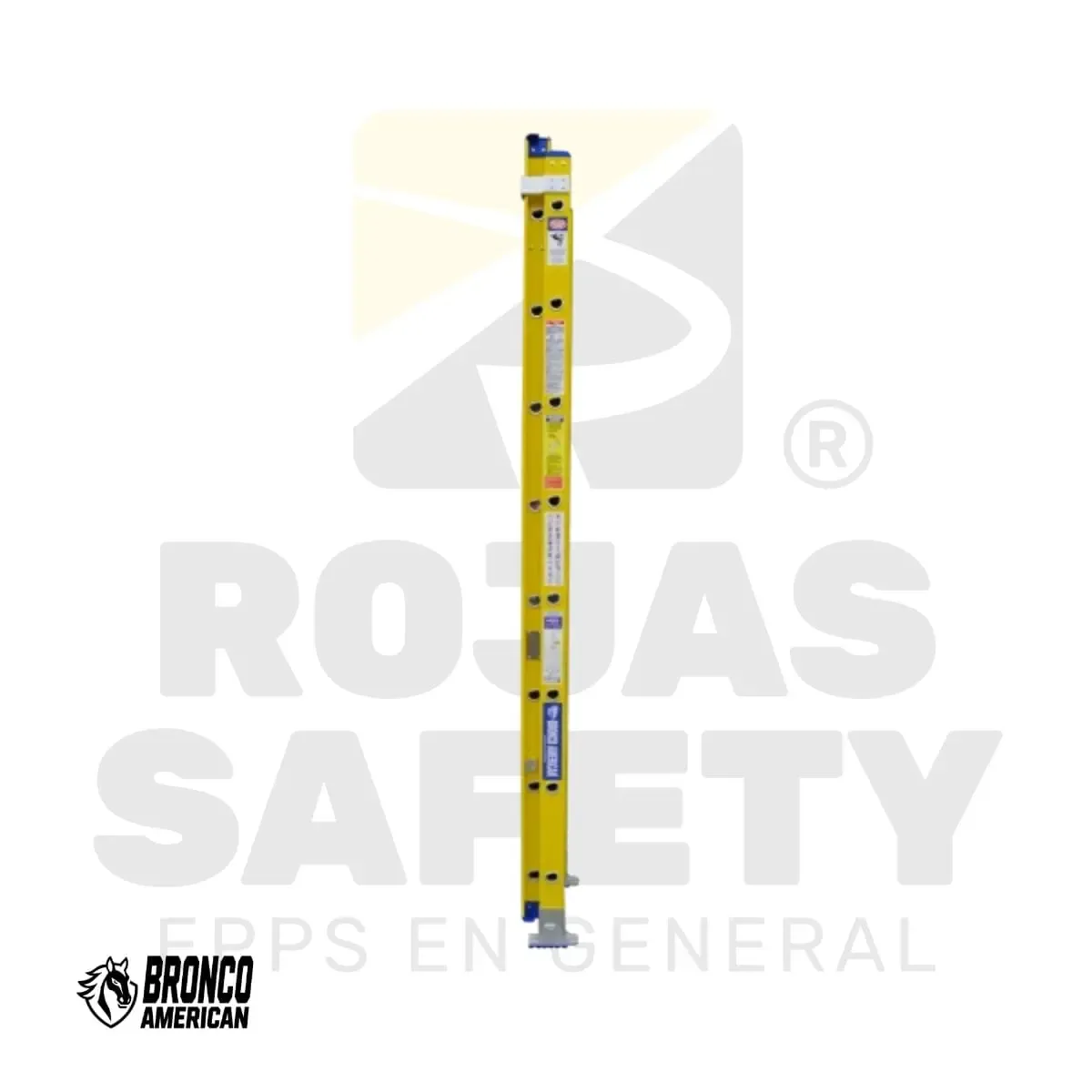 ESCALERA TELESCOPICA FIBRA DE VIDRIO BRONCO AMERICAN - vista 2