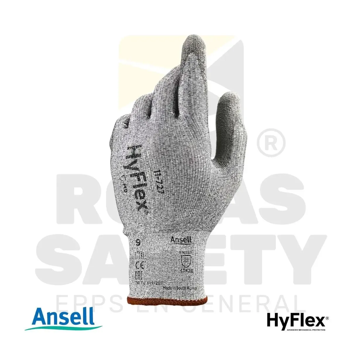 GUANTES HYFLEX RESISTENTE AL CORTE 11-727 ANSELL
