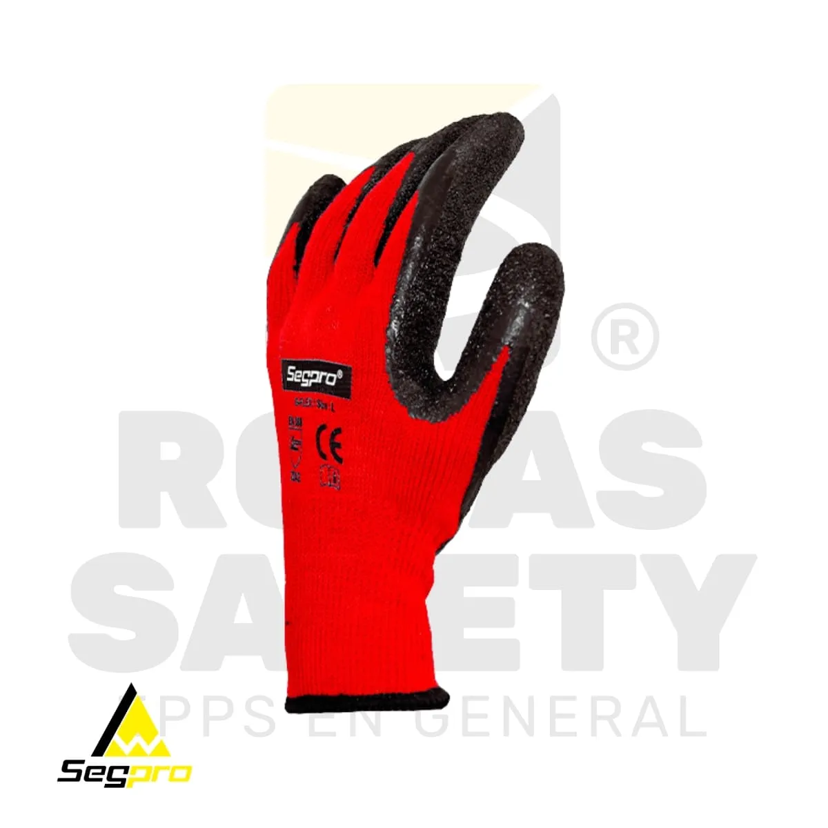 GUANTES G-FLEX HILO ROJO SEGPRO - vista 3