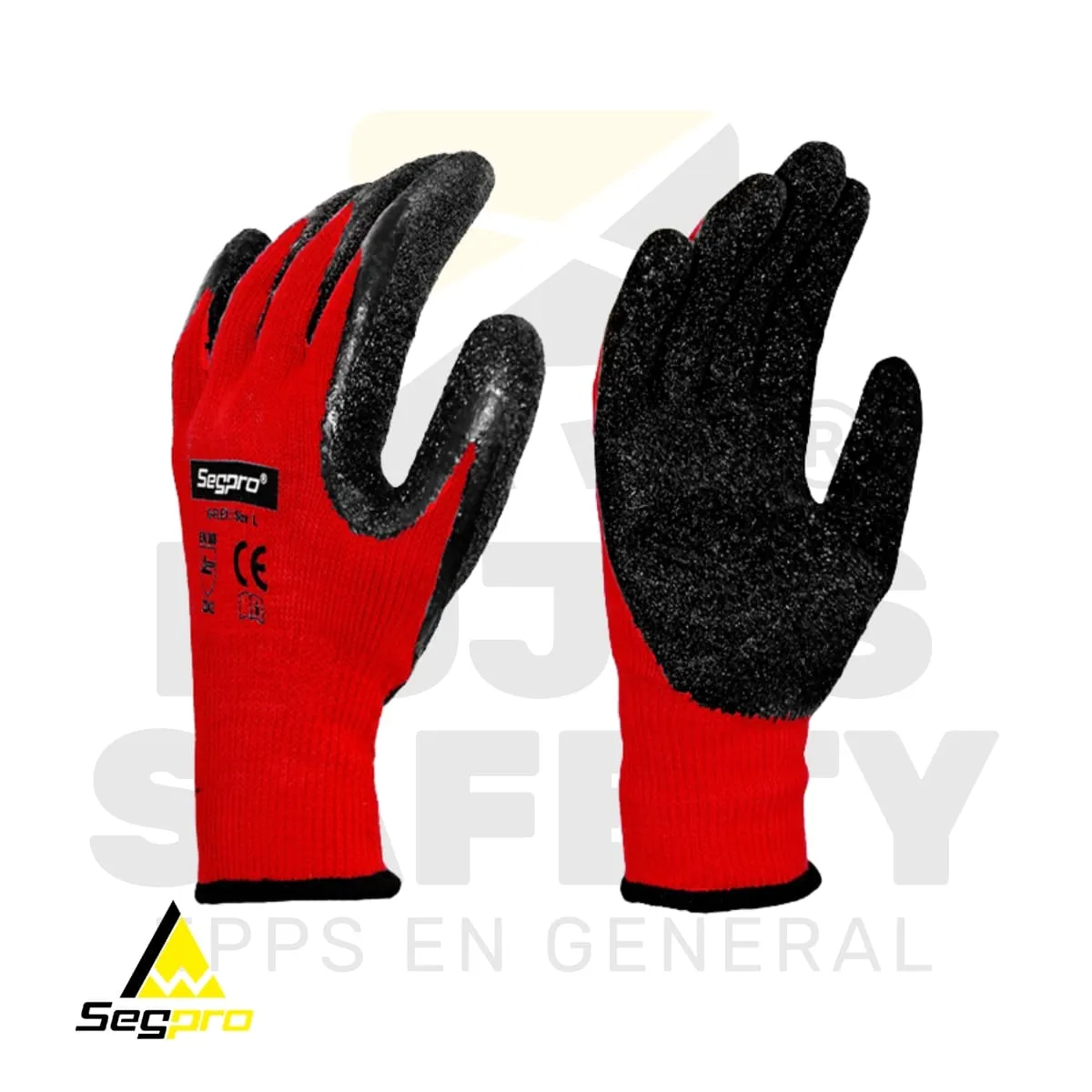 GUANTES G-FLEX HILO ROJO SEGPRO