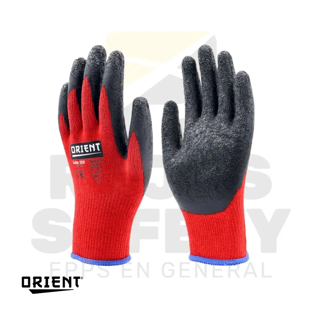 GUANTES G30 HILO ROJO ORIENT