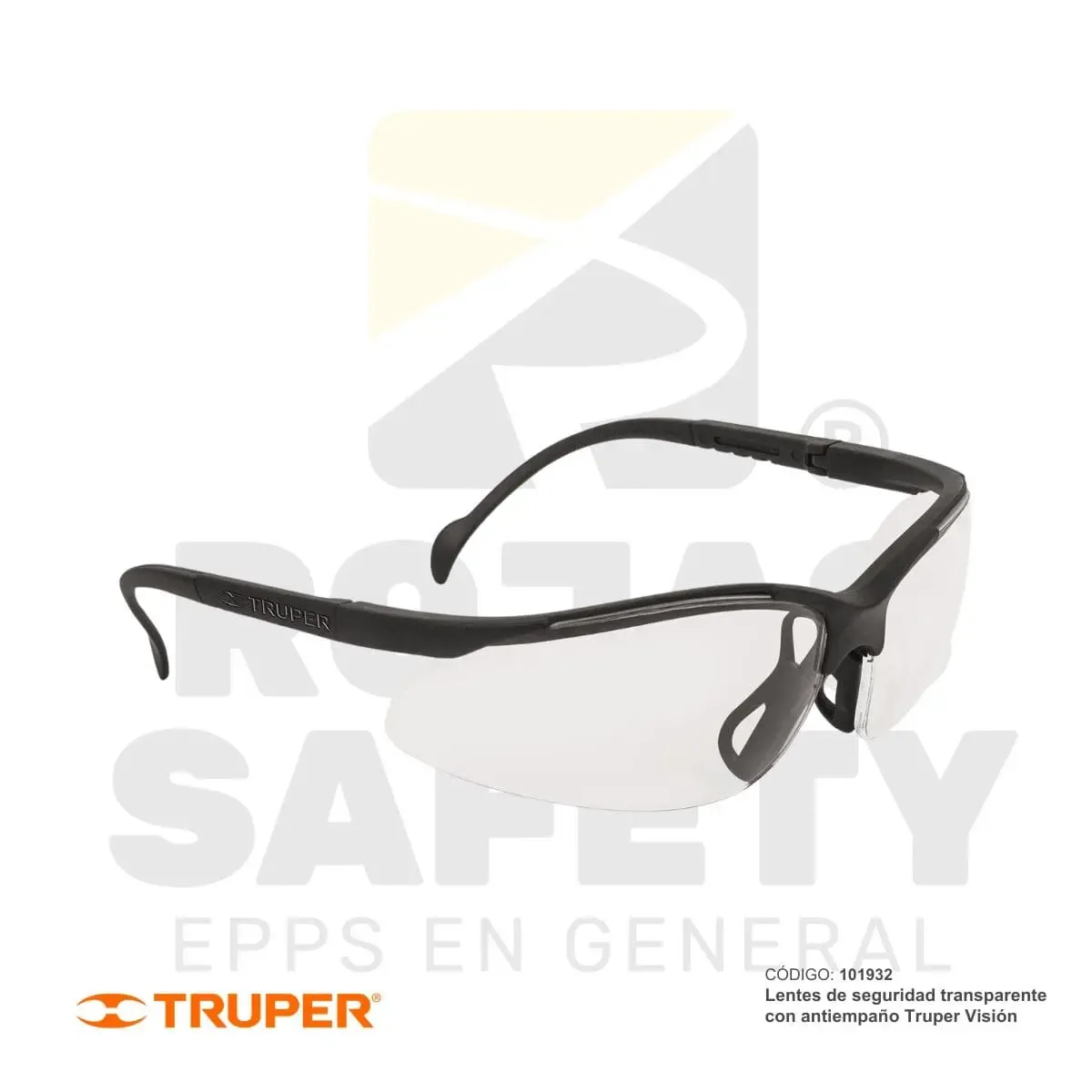 LENTES VISION AF ANTIEMPAÑO TRANSPARENTE (101932) TRUPER