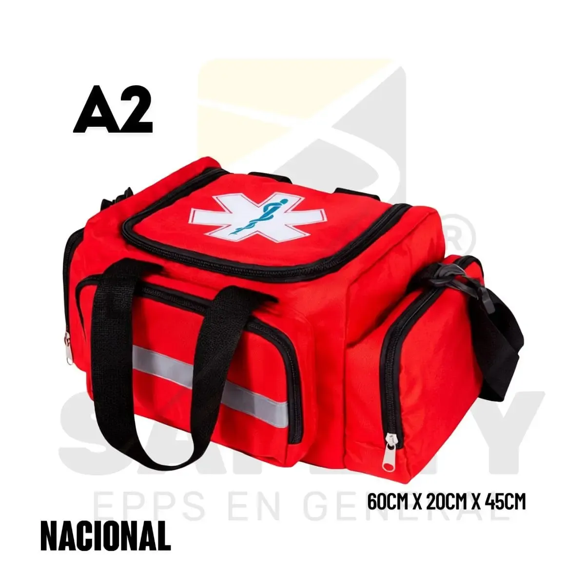 MOCHILA DE ABORDAJE A2 ROJO NACIONAL