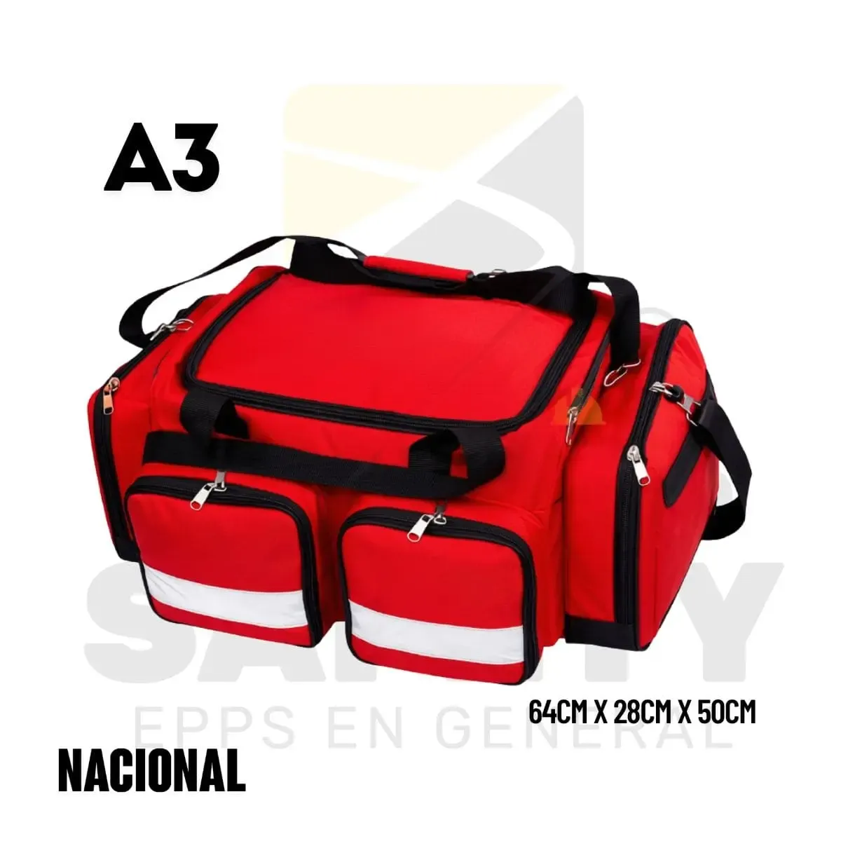 MOCHILA DE ABORDAJE A3 ROJO NACIONAL