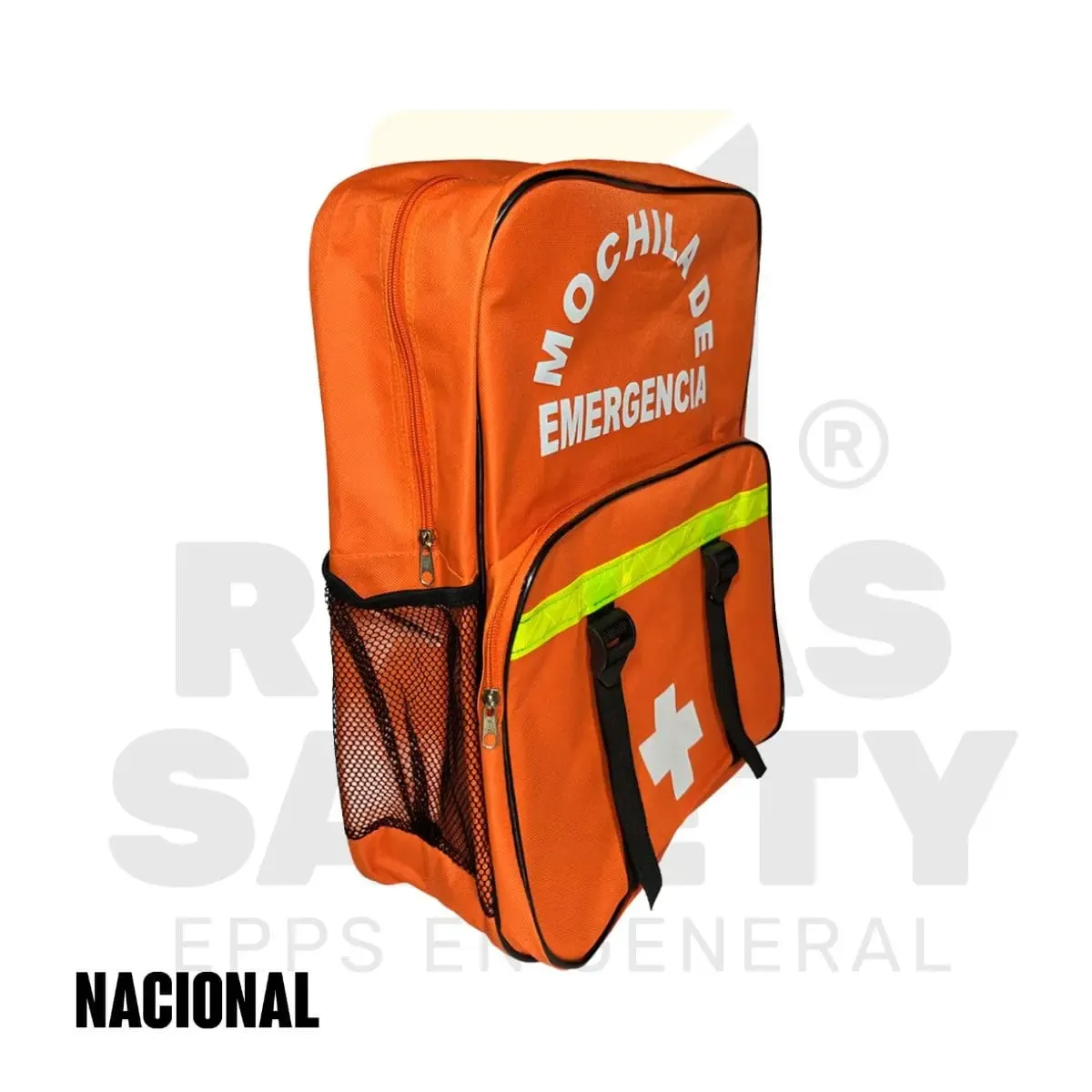 MOCHILA DE EMERGENCIA NARANJA NACIONAL