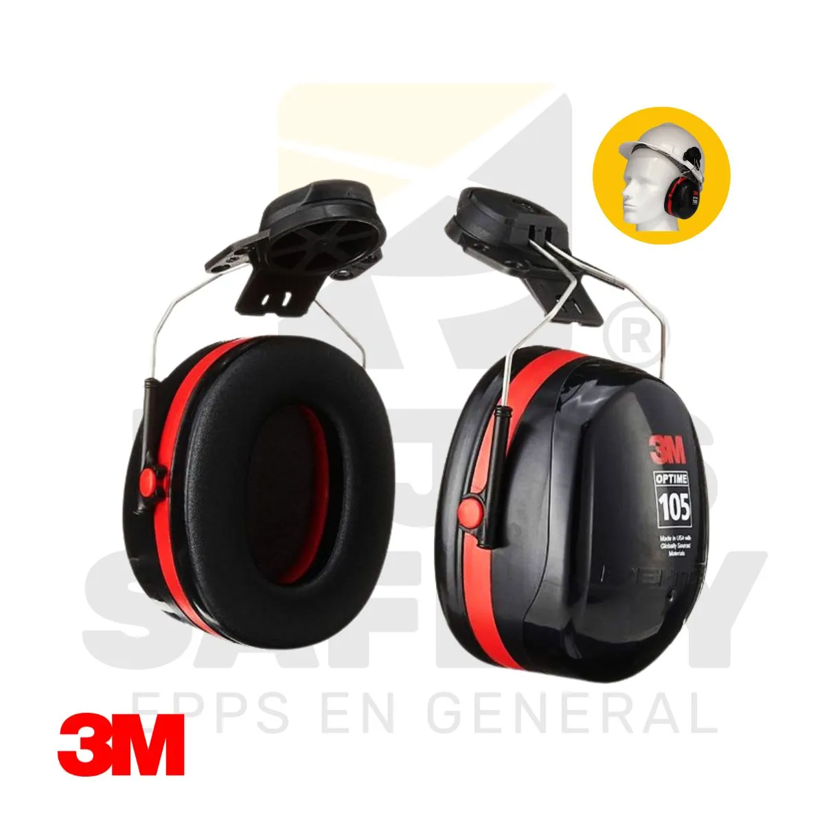OREJERA PARA CASCO OPTIME 105 (H10P3E) 3M