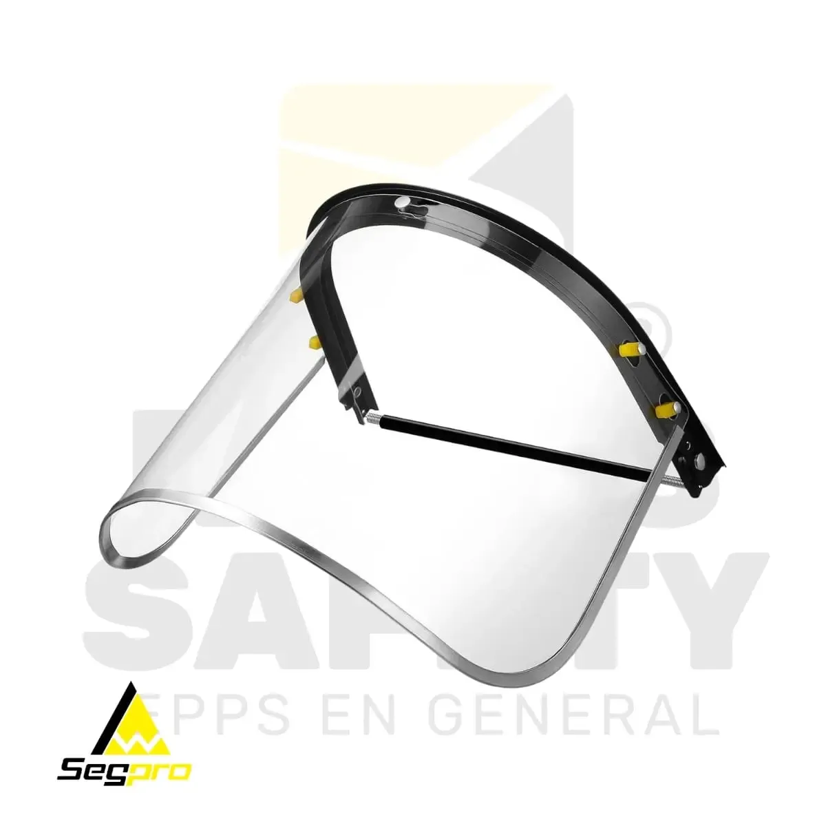 VISOR (MICA) POLICARBONATO Y CLIP ADAPTABLE AL CASCO SEGPRO