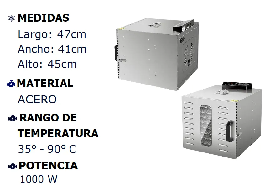 Deshidratadora 10B