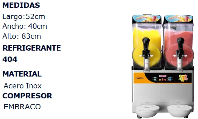Cremoladera 2T