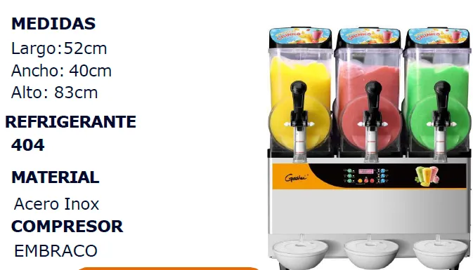 Cremoladera 3T