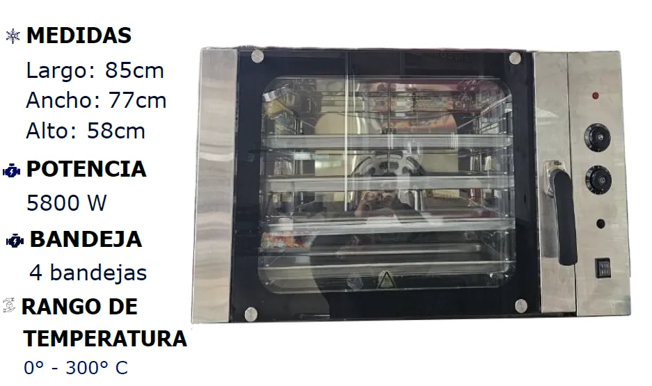 Horno eléctrico grande