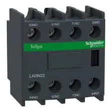 BLOCK DE CONTACTO AUXILIAR FRONTAL 2NA+2NC P/ D09 A D150